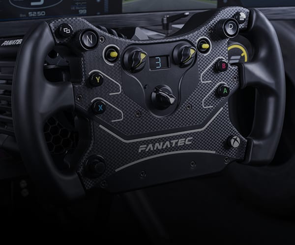 Fanatec ステアリング+ホイールベース+ペダル 3点セット FANATEC／国内正規代理店 | ZENKAIRACING／公式オンラインストア