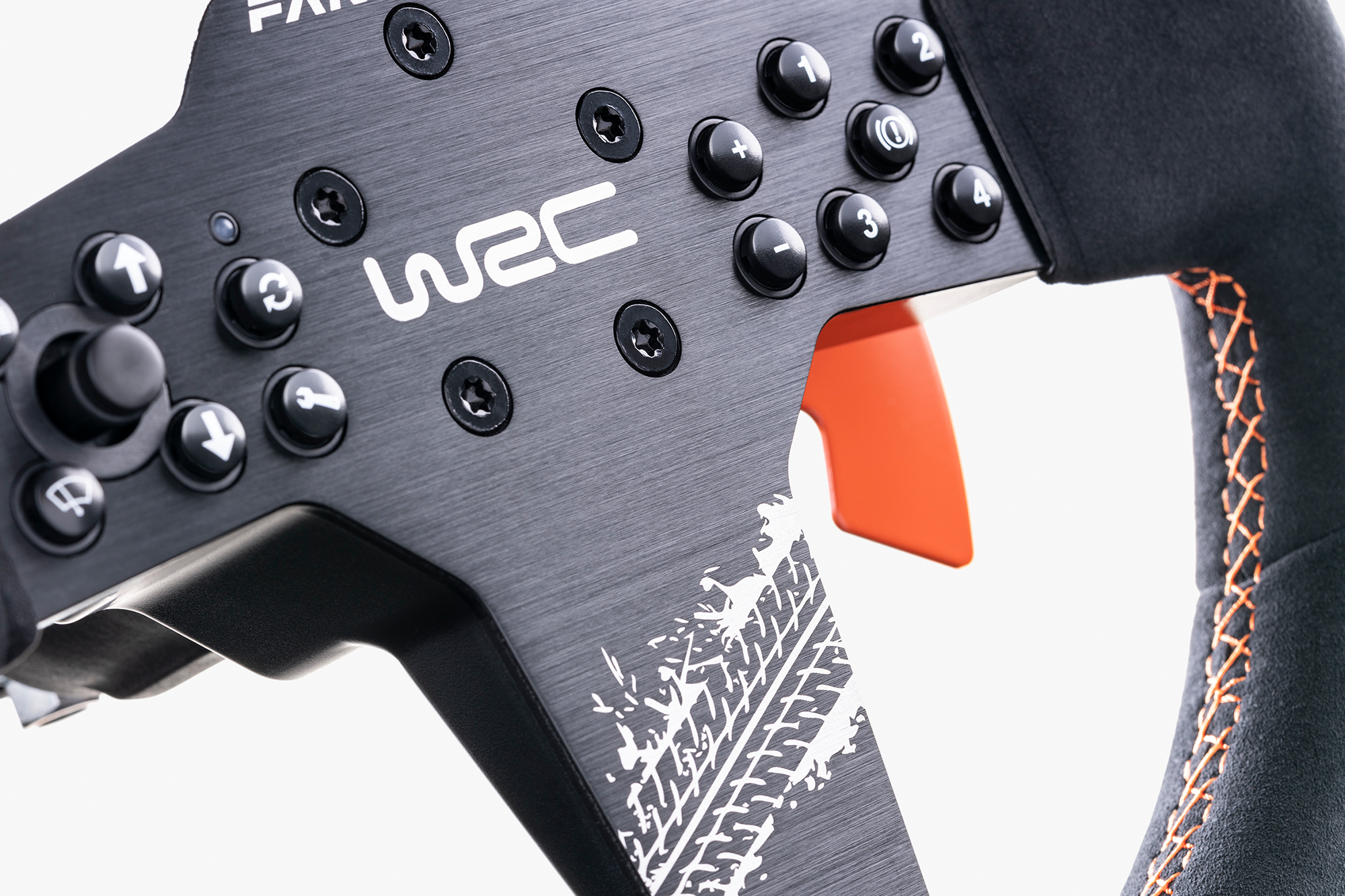 CSL Elite Steering Wheel WRC + QR2 Wheel-side
