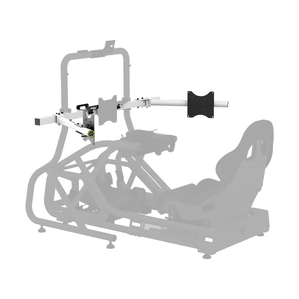 GT Cockpit Triple Monitor Expansion Kit (white)