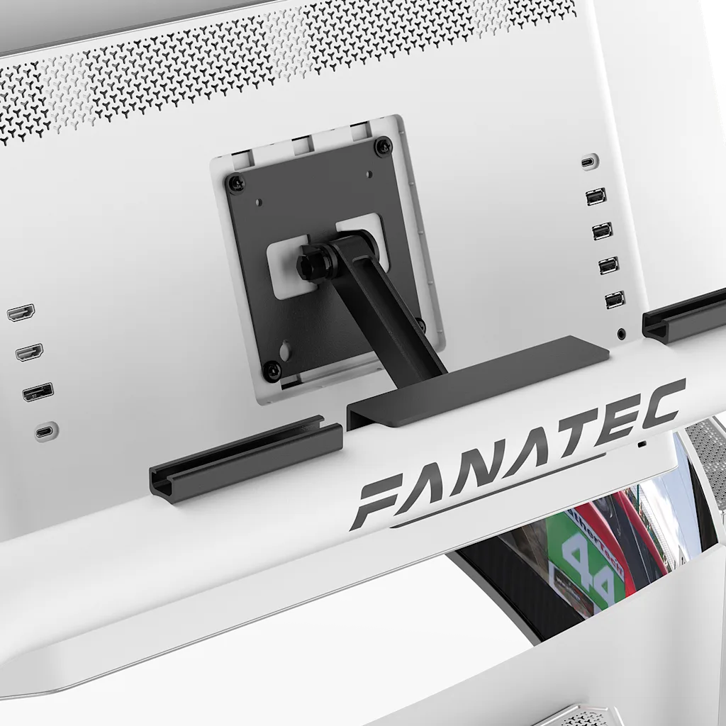 GT Cockpit Triple Monitor Expansion Kit (White) | FANATEC