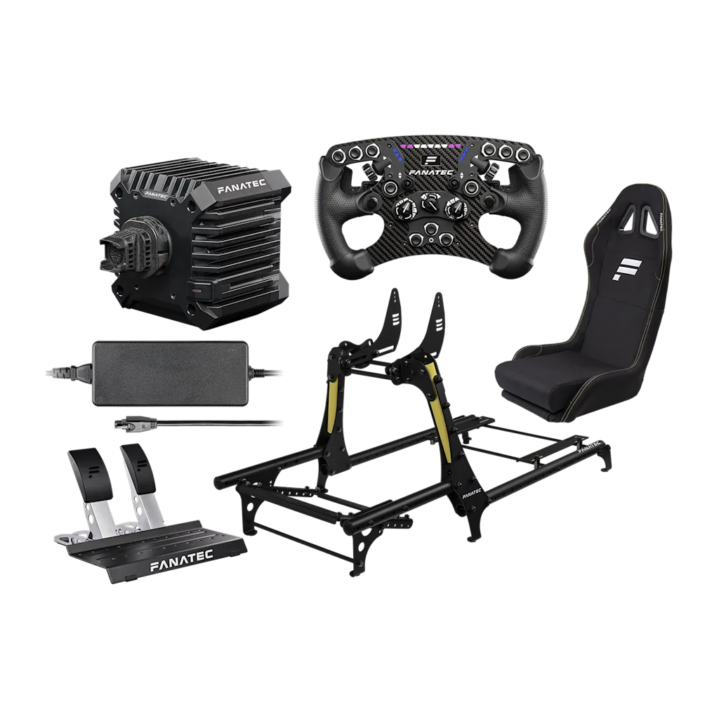 【きのこ】FANATEC レーシングシュミレーターセット きのこ】FANATEC レーシングシュミレーターセット きのこ
