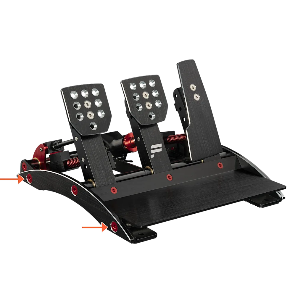 ClubSport Pedals V3 - M8x20mm Screw (Red)