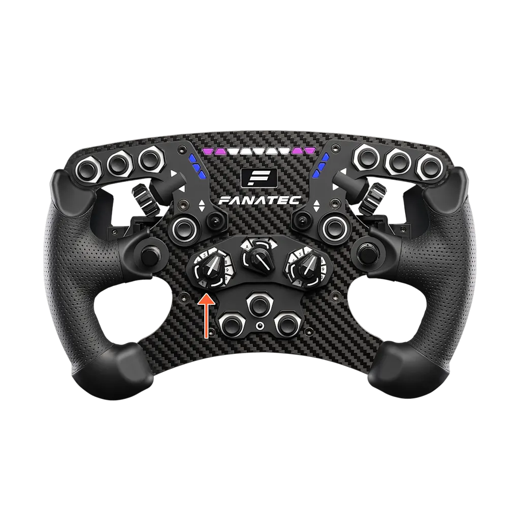 ClubSport Formula V2/V2.5 MPS Knob (White) | FANATEC