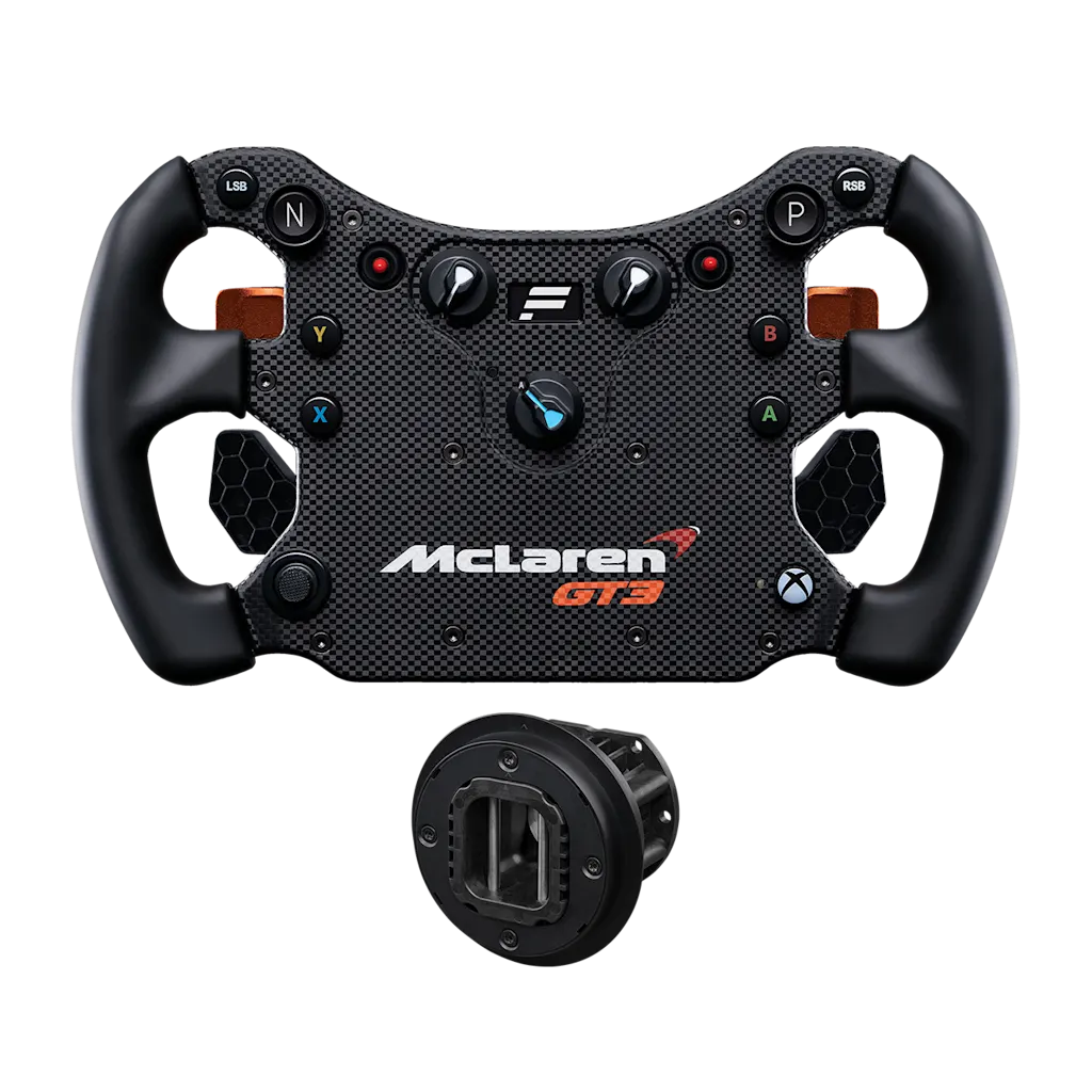 【保証書付】 Wheel Steering Elite CSL McLaren Wheel-side Lite QR2 + V2 GT3 その他