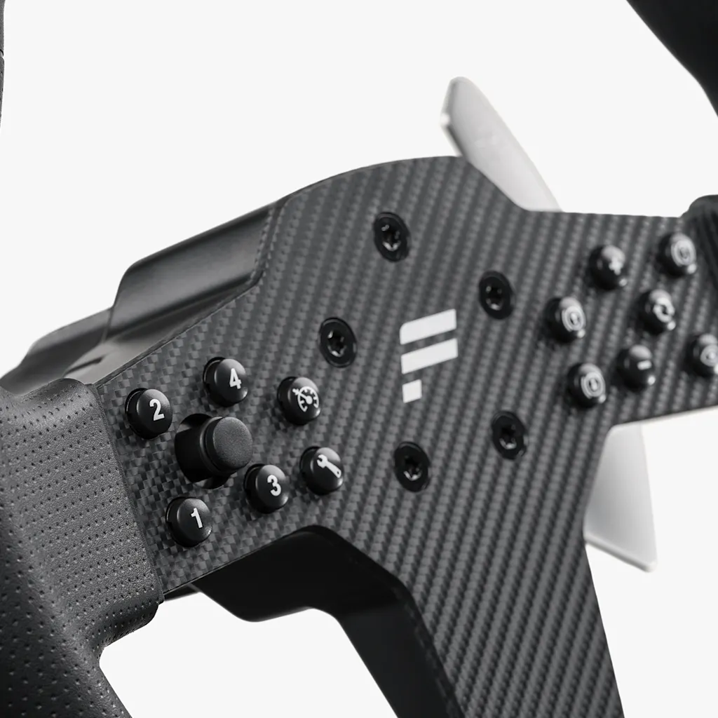 CSL Elite Steering Wheel WRC + QR2 Wheel-side