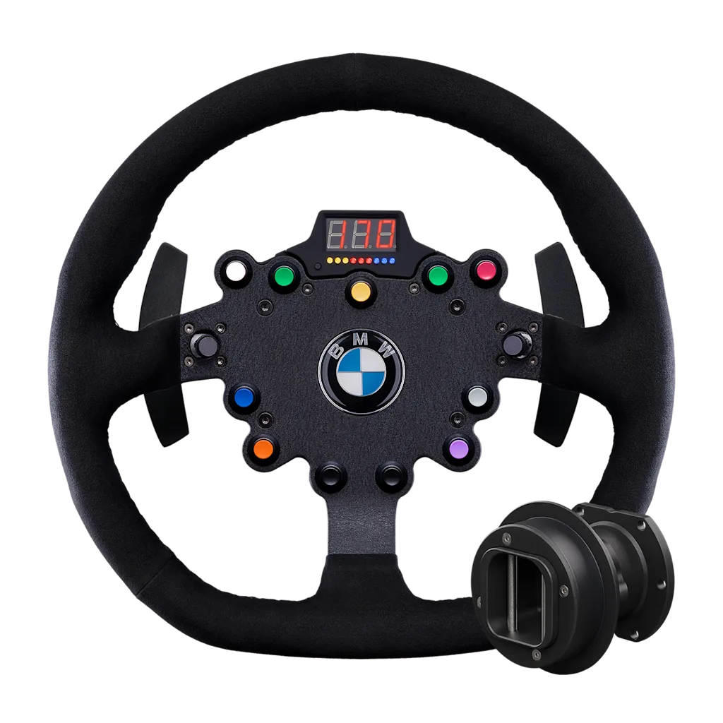 品質が Wheel Steering ClubSport BMW Wheel-side QR2 + V2 GT2 M3 PC用ゲームコントローラー・コンバーター