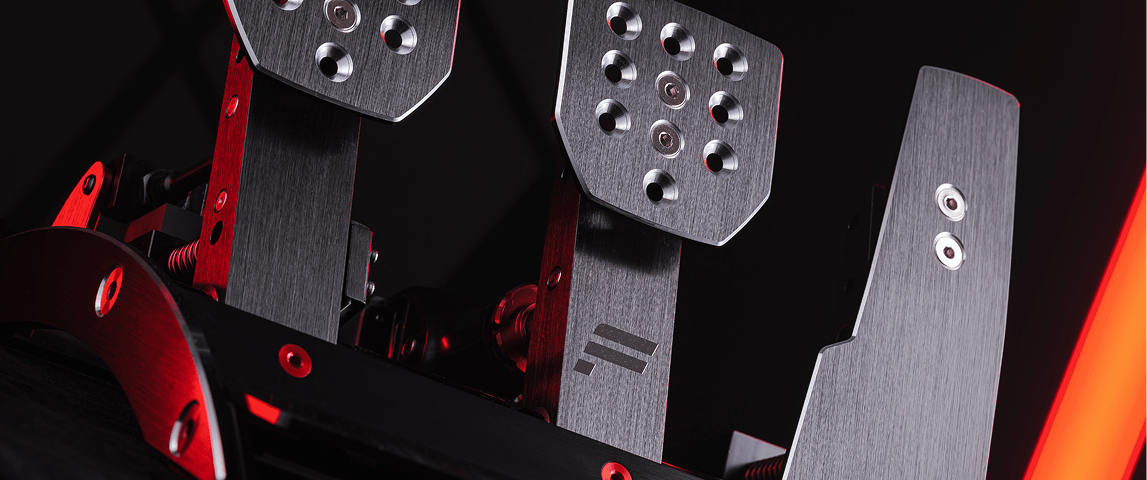 Fanatec ClubSport series wheel base and pedals