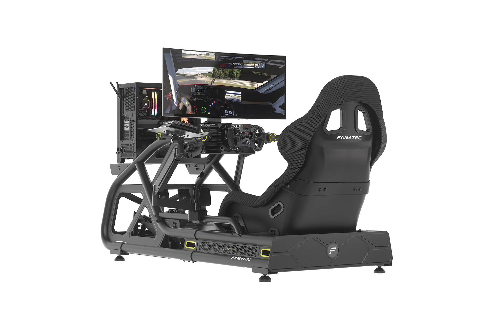 Fanatec GT Cockpit Seat (černá) – detail