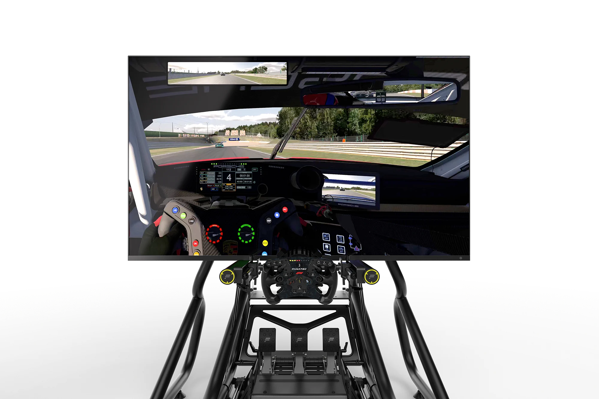 Fanatec GT Cockpit Monitor Stand (černý) – detail