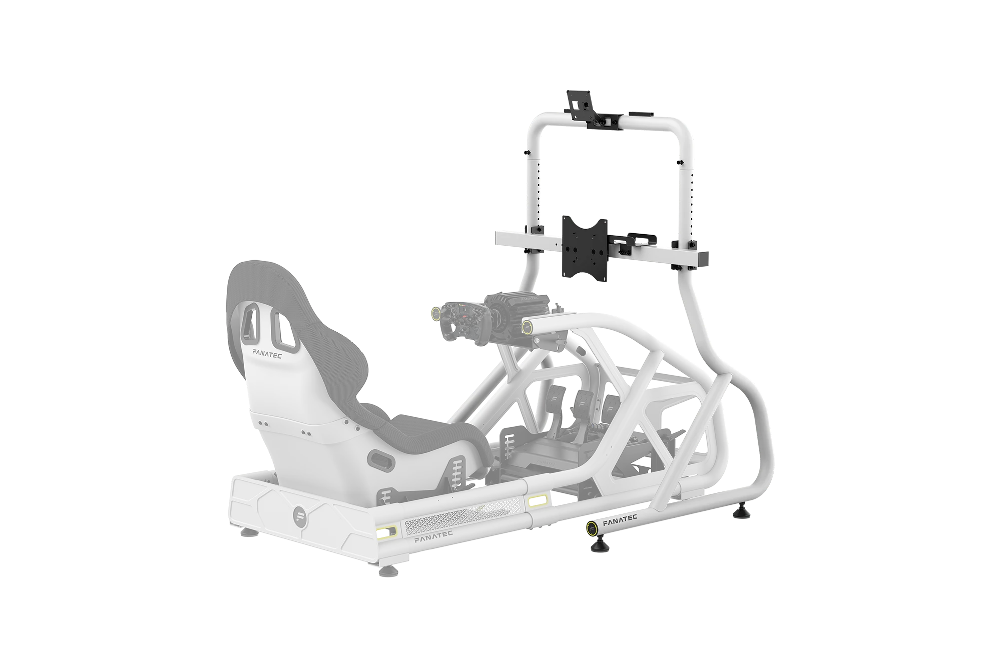 Fanatec GT Cockpit Monitor Stand (bílý) – detail