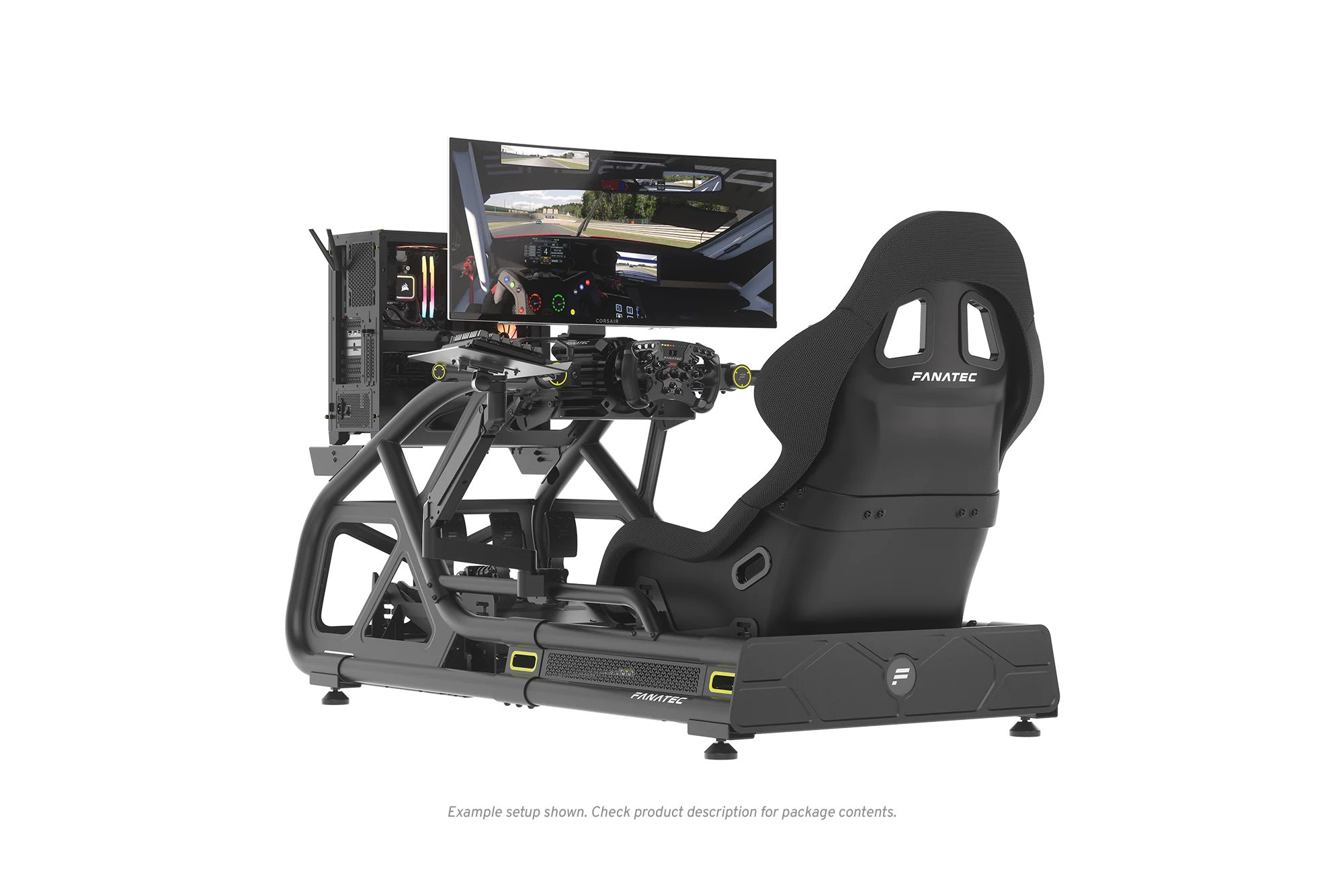 Fanatec ClubSport GT Cockpit (černý) – detail