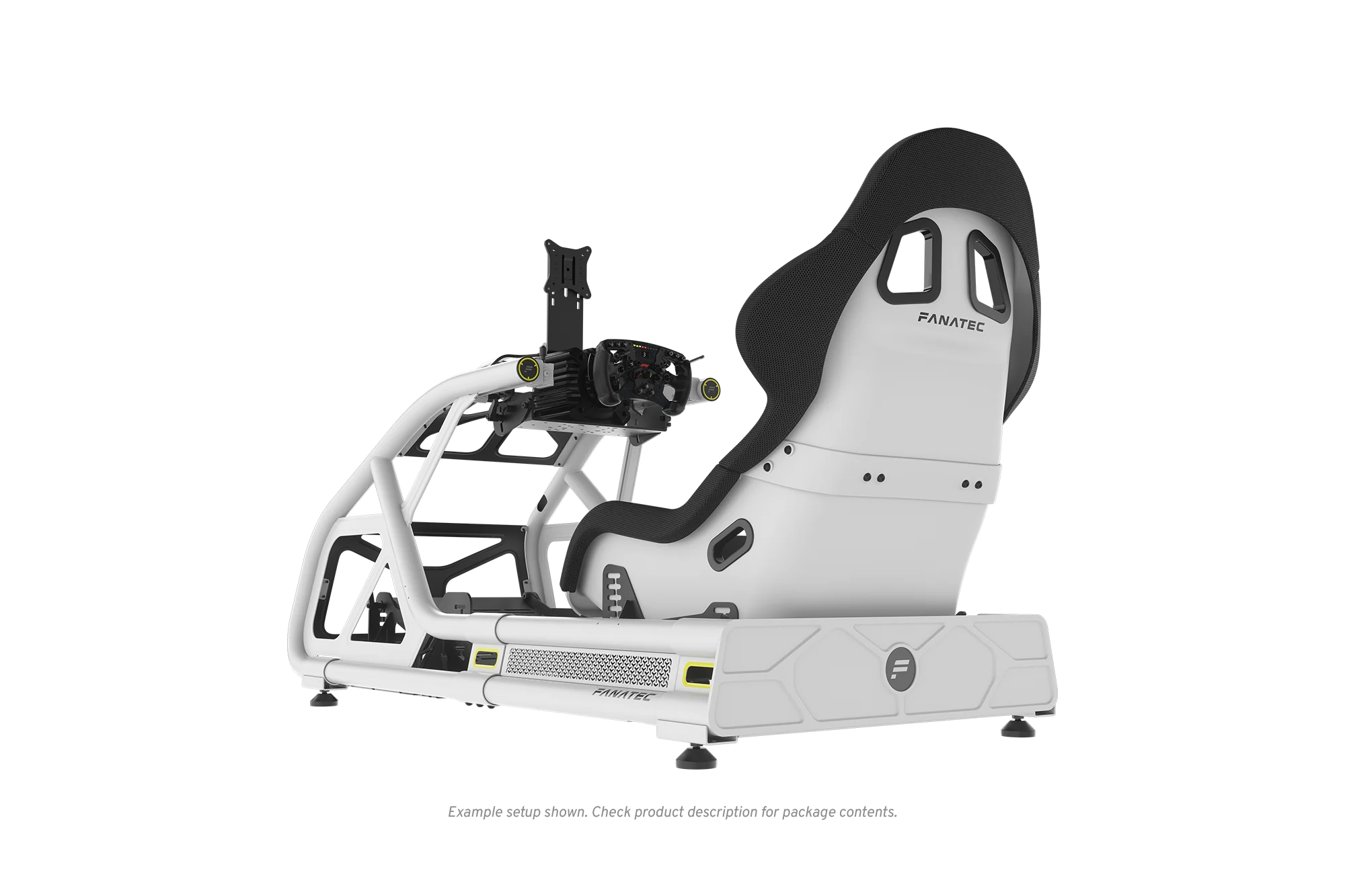 Fanatec ClubSport GT Cockpit (bílý) – detail
