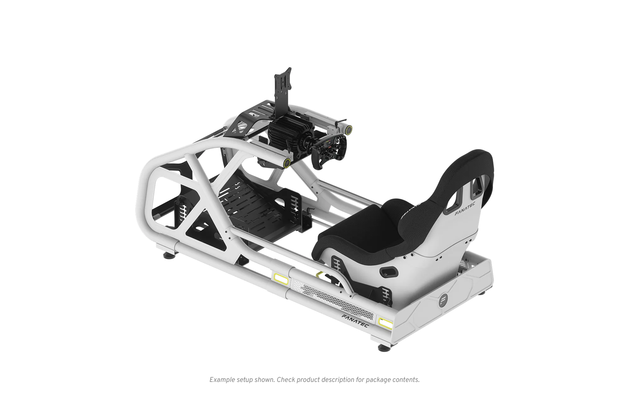 Fanatec ClubSport GT Cockpit (bílý) – detail