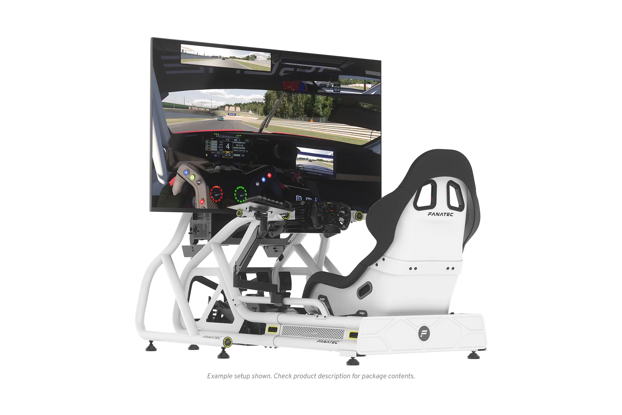 Fanatec ClubSport GT Cockpit (bílý) – detail