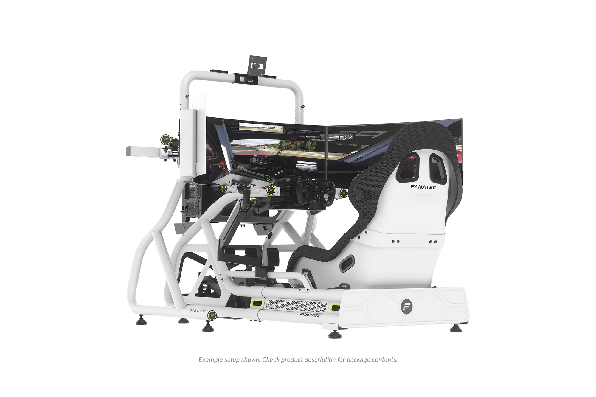 Fanatec ClubSport GT Cockpit (bílý) – detail