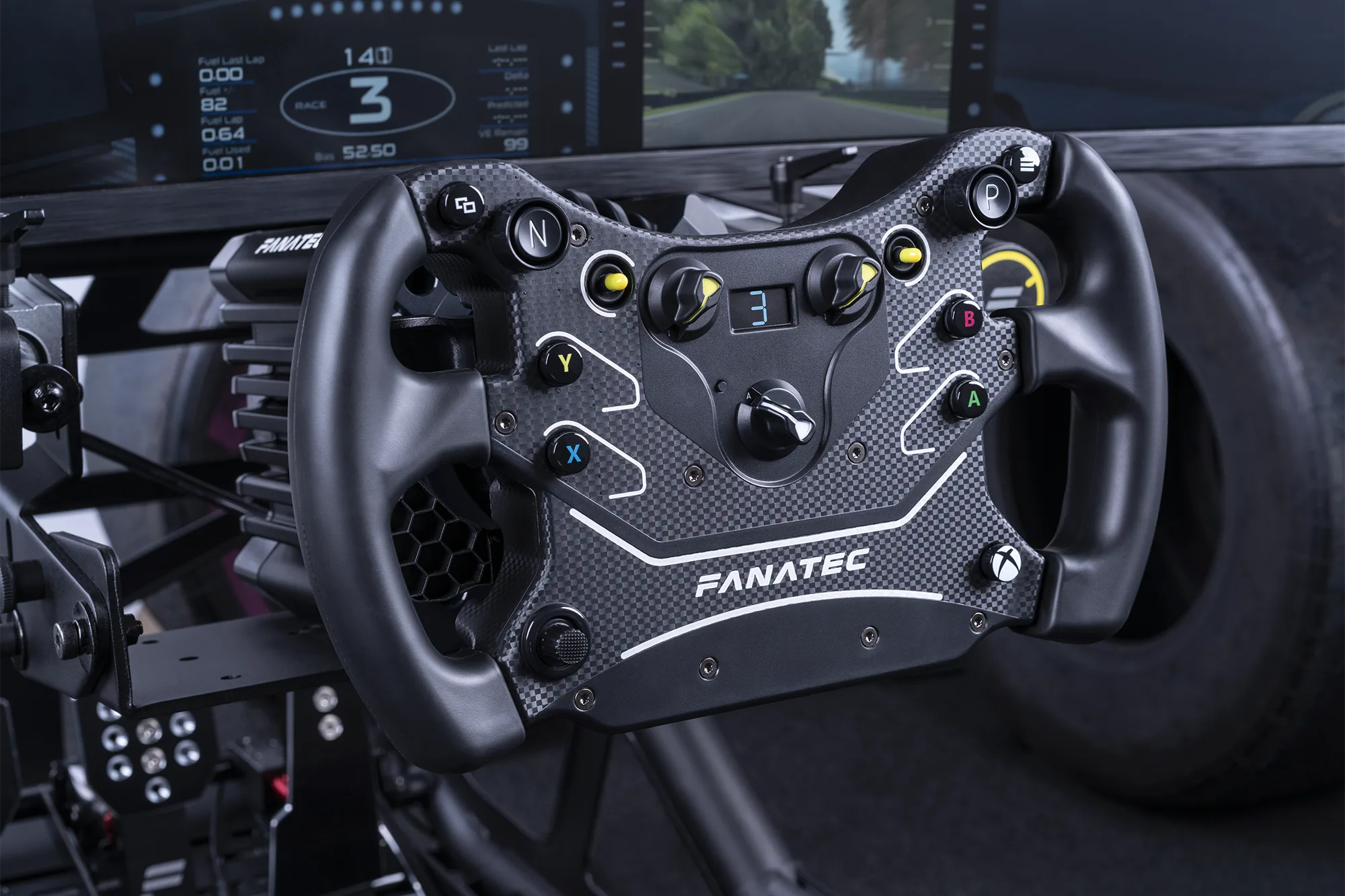 CSL Steering Wheel GT3 – detail