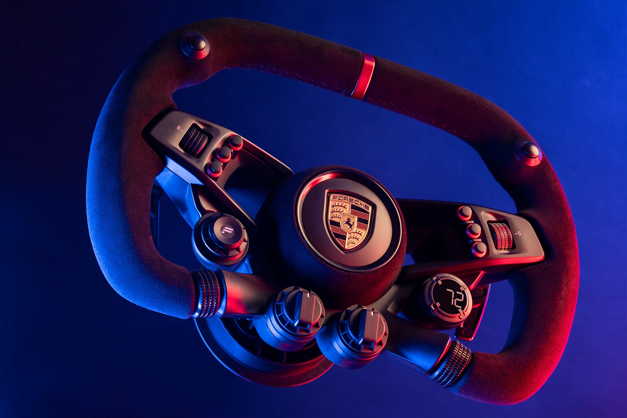 CSL Elite Steering Wheel Porsche Vision GT – detail