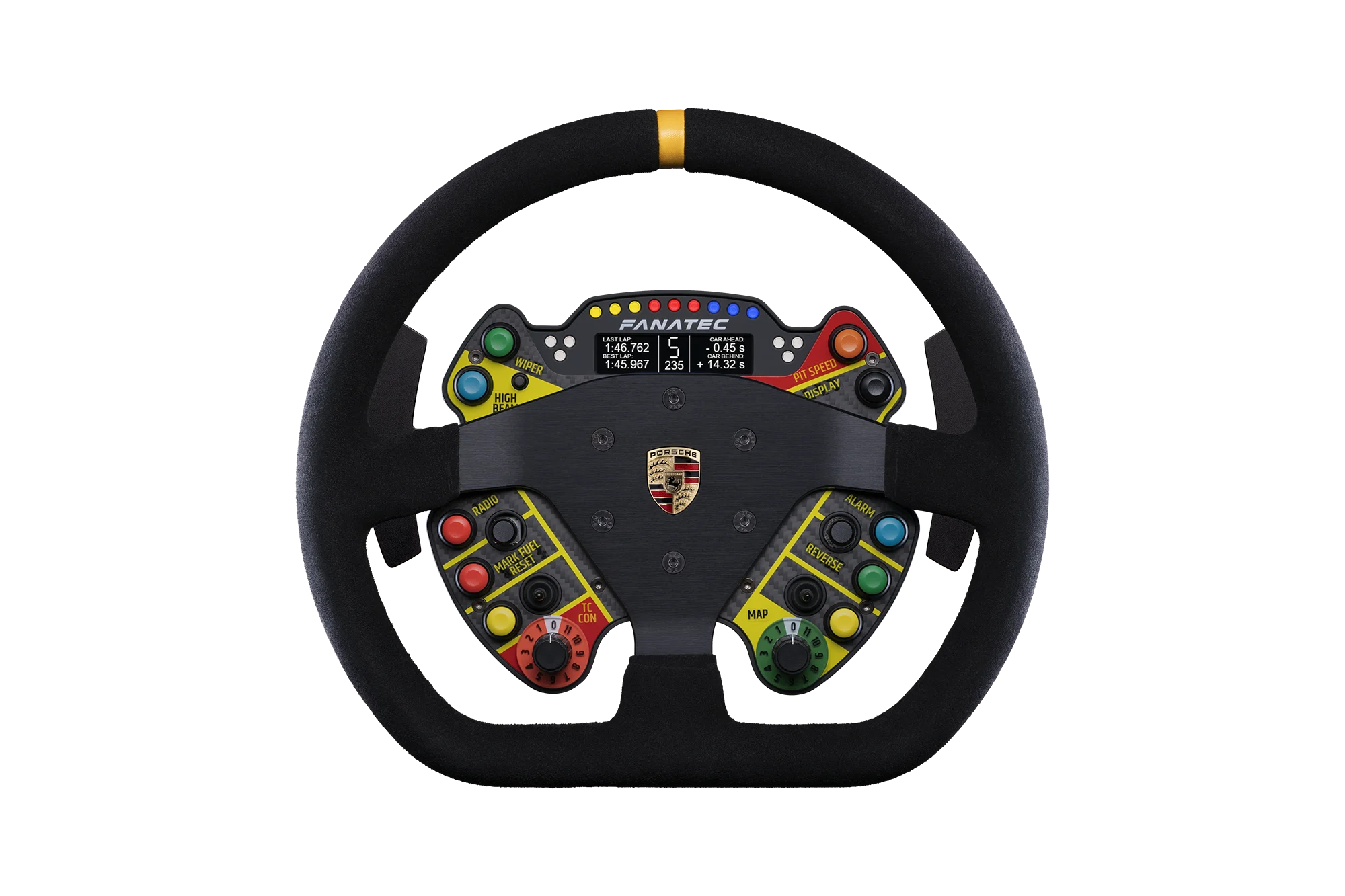 ClubSport Steering Wheel Porsche 911 GT3 R V2 for Xbox (Suede) – detail