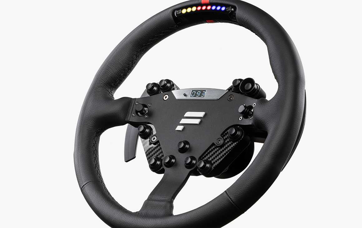 ClubSport Steering Wheel RS – Prémiové závodní materiály