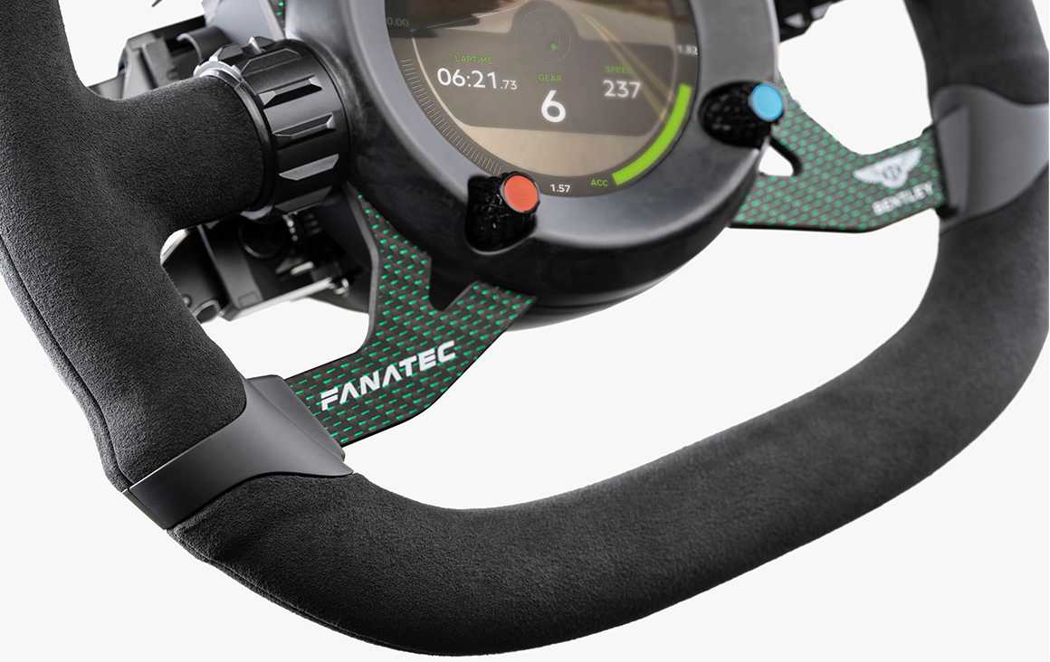 Podium Steering Wheel Bentley GT3 – Revoluční kruhový displej