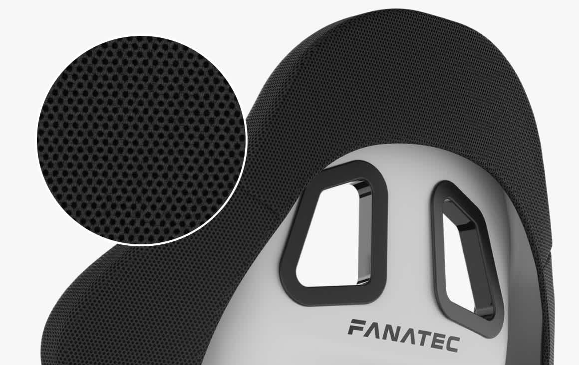 Fanatec ClubSport GT Cockpit (bílý) – Chladná hlava i po hodinách