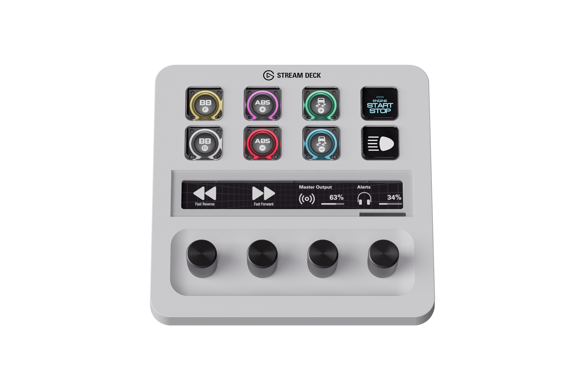 Stream Deck + White Edition